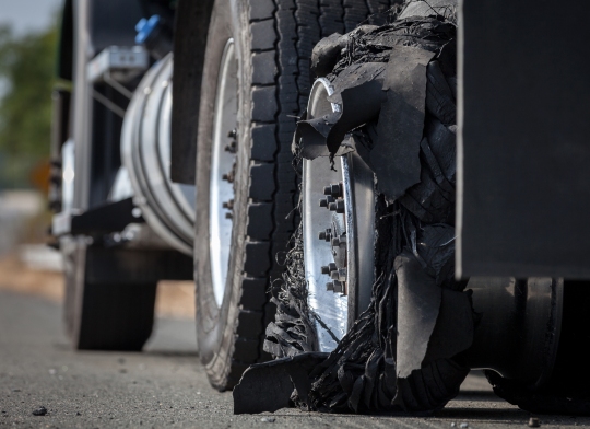 The Role of Speed in Truck Tire Blowout Accidents