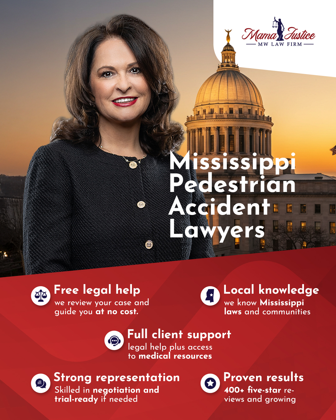 Mississippi Pedestrian Accident